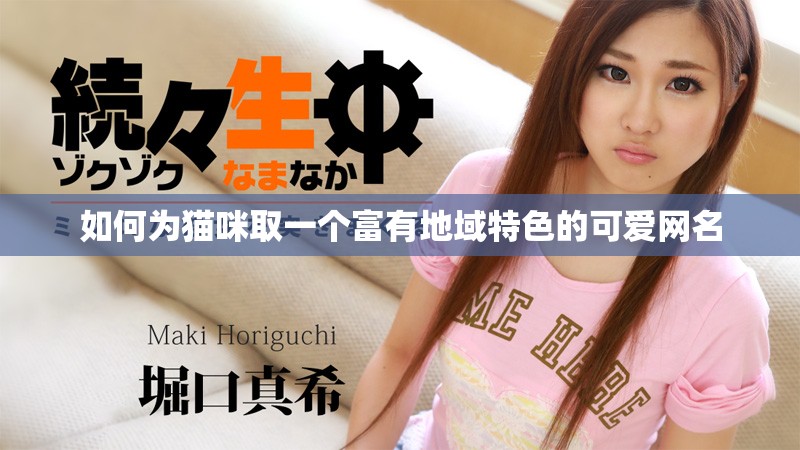 如何为猫咪取一个富有地域特色的可爱网名