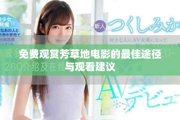 免费观赏芳草地电影的最佳途径与观看建议