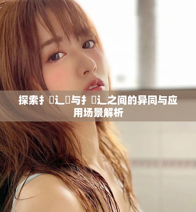 探索扌喿辶畑与扌喿辶之间的异同与应用场景解析