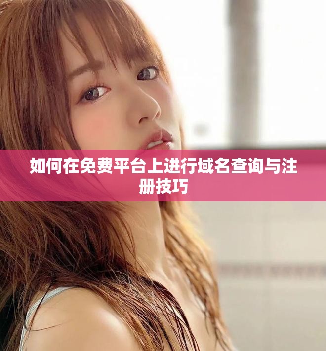 如何在免费平台上进行域名查询与注册技巧