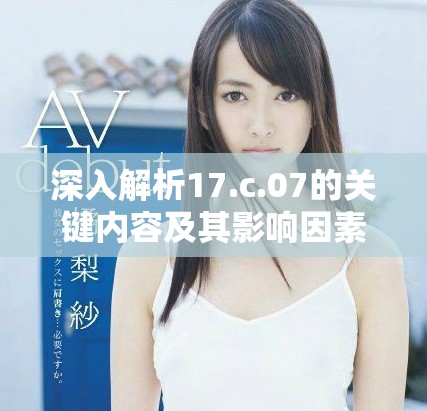 深入解析17.c.07的关键内容及其影响因素