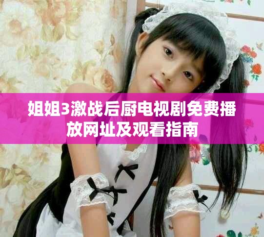 姐姐3激战后厨电视剧免费播放网址及观看指南