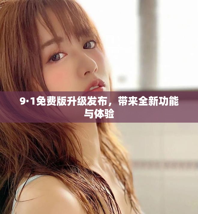 9·1免费版升级发布，带来全新功能与体验
