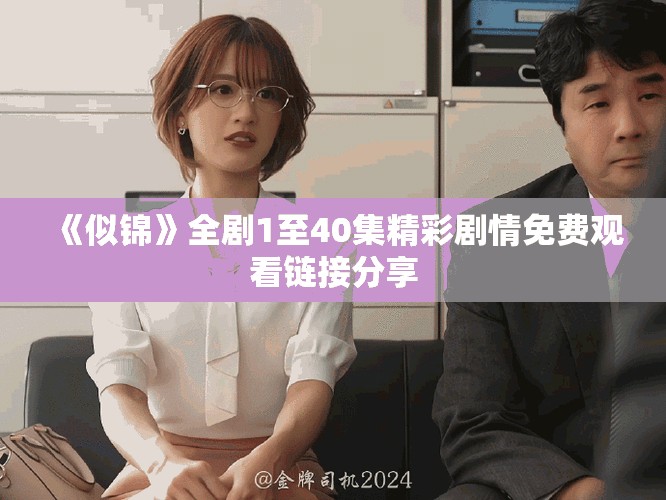 《似锦》全剧1至40集精彩剧情免费观看链接分享
