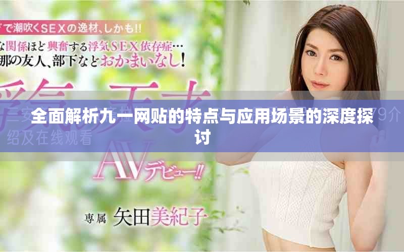 全面解析九一网贴的特点与应用场景的深度探讨