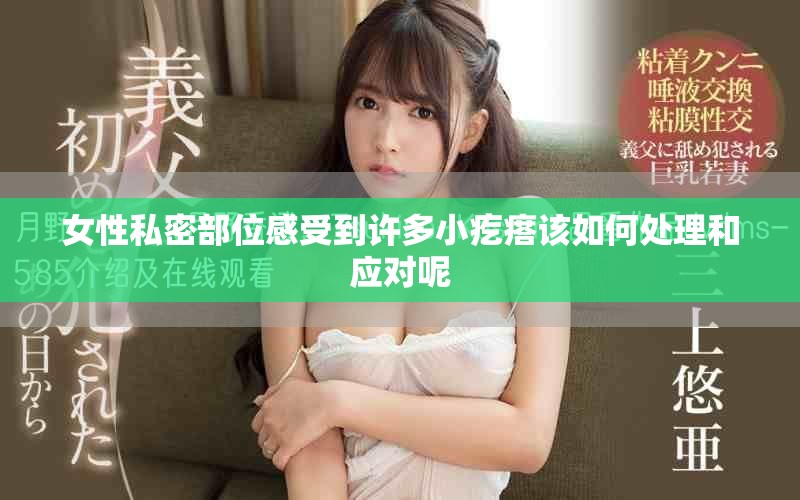 女性私密部位感受到许多小疙瘩该如何处理和应对呢