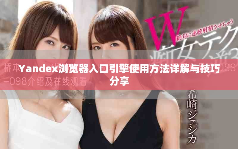 Yandex浏览器入口引擎使用方法详解与技巧分享