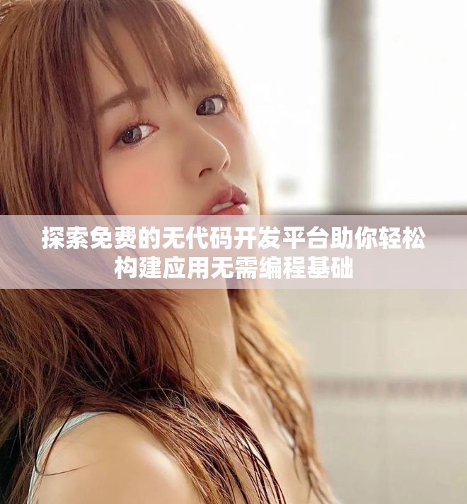 探索免费的无代码开发平台助你轻松构建应用无需编程基础