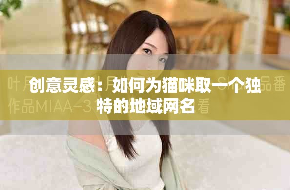 创意灵感：如何为猫咪取一个独特的地域网名