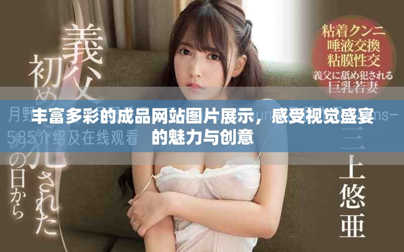 丰富多彩的成品网站图片展示，感受视觉盛宴的魅力与创意