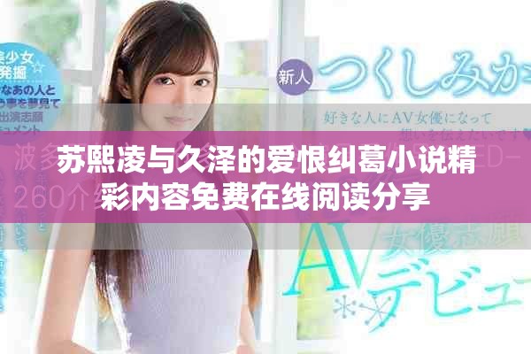 苏熙凌与久泽的爱恨纠葛小说精彩内容免费在线阅读分享
